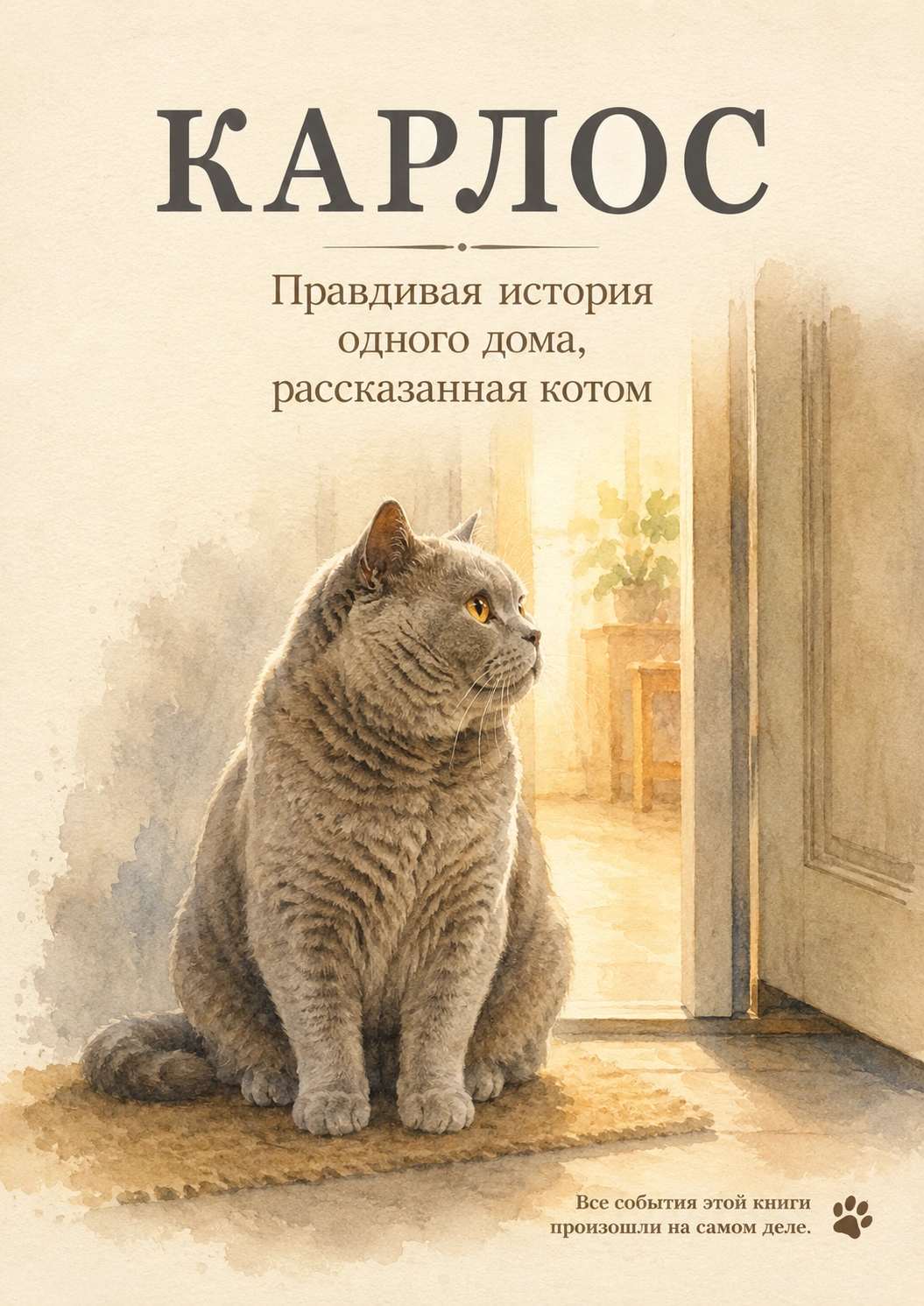 Обложка первой книги о Карлосе